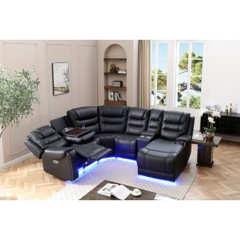 G00600B Reclining Chaise Sectional