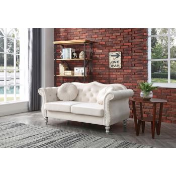 Hollywood Loveseat, Ivory