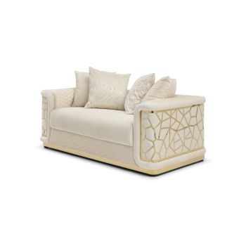 Talia Loveseat, Ivory