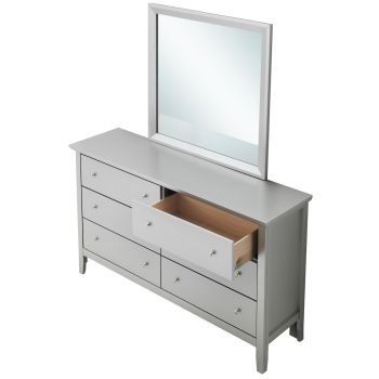 Primo Dresser, Silver Champagne