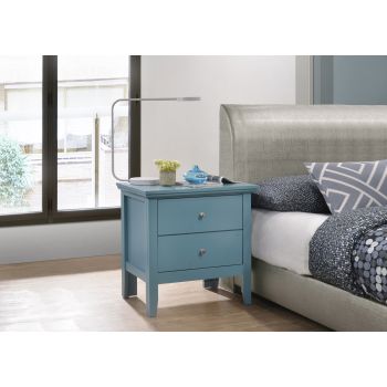 Primo Nightstand, Teal