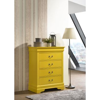 Louis Phillipe Chest, Yellow