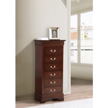 Louis Phillipe Lingerie Chest, Cappuccino