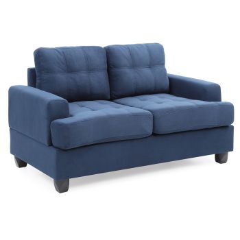 Sandridge Loveseat  , Navy Blue