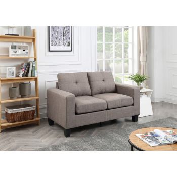 Newbury Loveseat, Gray