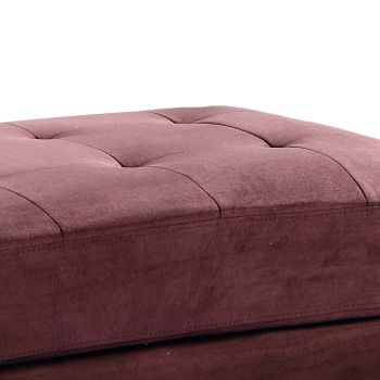 Malone Ottoman, Chocolate