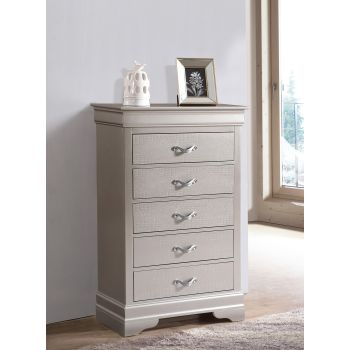 Lorana Chest, Silver Champagne