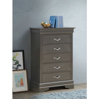 Lorana Chest, Metalic Black