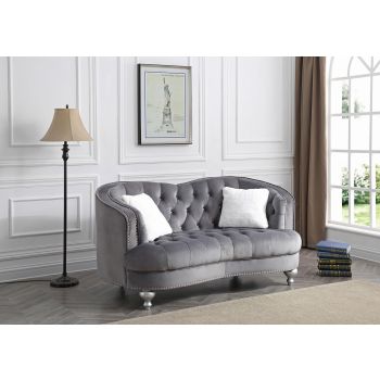 Jewel Loveseat, Gray