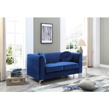 Delray Loveseat, Navy Blue