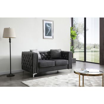 Paige Loveseat, Gray