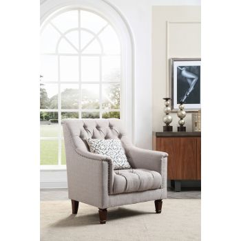 Charleston Chair, Light Gray