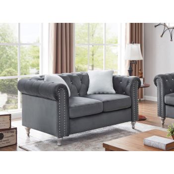 Raisa Loveseat, Gray