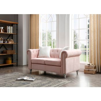 Raisa Loveseat, Pink