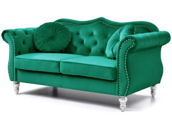 Hollywood Loveseat, Green