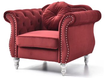 Hollywood Chair, Burgundy