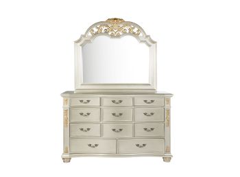Lyon Dresser, Silver Champagne