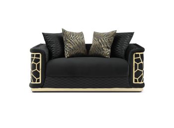 Talia Loveseat, Black