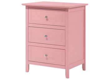 Daniel Nightstand, Pink