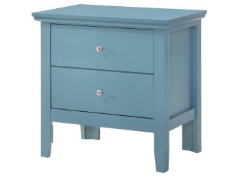 Primo Nightstand, Teal