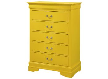 Louis Phillipe Chest, Yellow