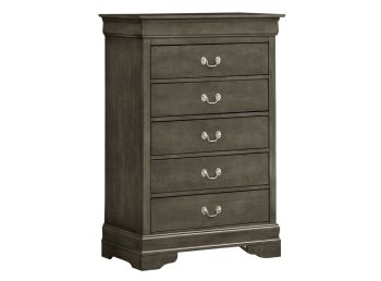 Louis Phillipe Chest, Gray