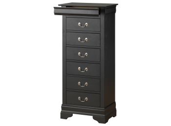 Louis Phillipe Lingerie Chest, Black