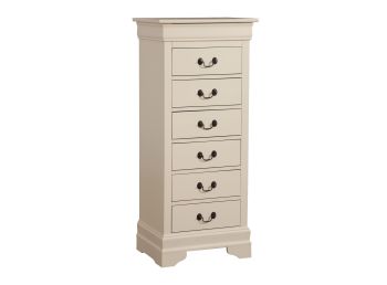 Louis Phillipe Lingerie Chest, Beige