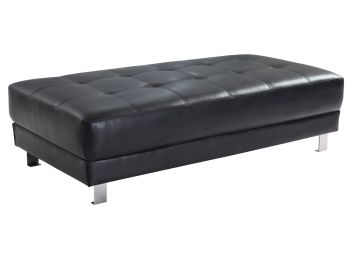 Riveredge Ottoman, Black