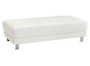 Riveredge Ottoman, White