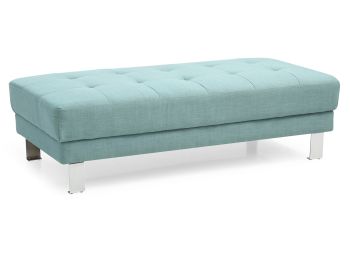 Riveredge Ottoman, Teal