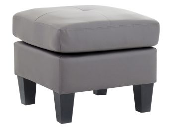 Newbury Ottoman, Gray