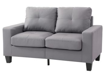Newbury Loveseat, Gray