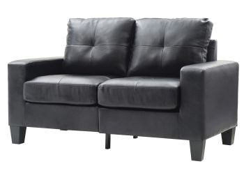 Newbury Loveseat, Black