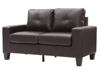 Newbury Loveseat, Dark Brown