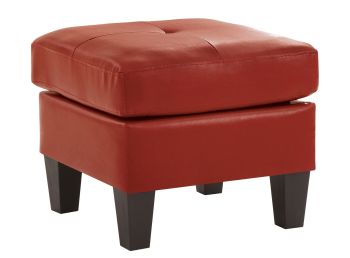 Newbury Ottoman, Red
