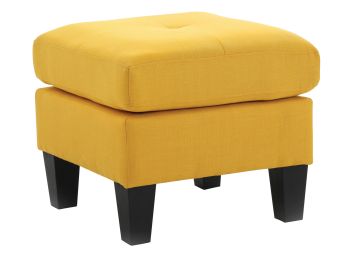 Newbury Ottoman, Yellow