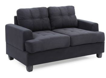 Sandridge Loveseat  , Black