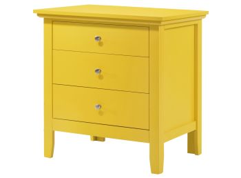 Hammond Night Stand, Yellow
