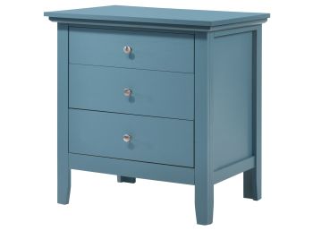 Hammond Night Stand, Teal