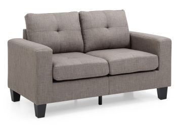 Newbury Loveseat, Gray