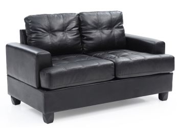 Sandridge Loveseat  , Black