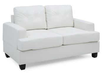 Sandridge Loveseat  , White