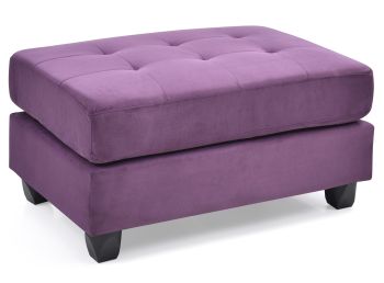 Malone Ottoman, Purple