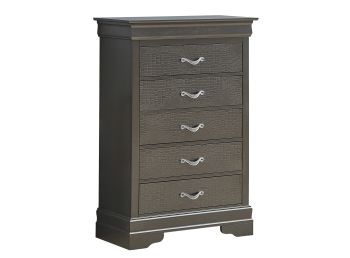 Lorana Chest, Metalic Black