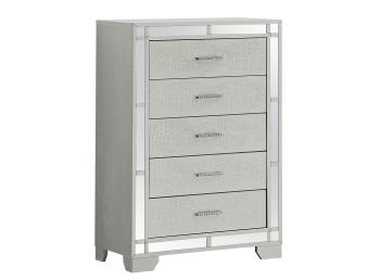 Madison Chest, Silver Champagne