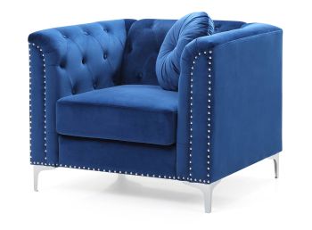 Pompano Chair, Navy Blue