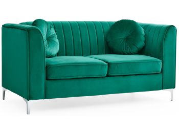 Delray Loveseat, Green