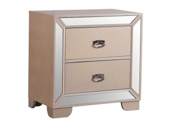 Hollywood Hills Nightstand, Pearl