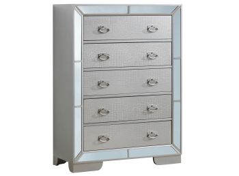 Hollywood Hills Chest, Silver Champagne